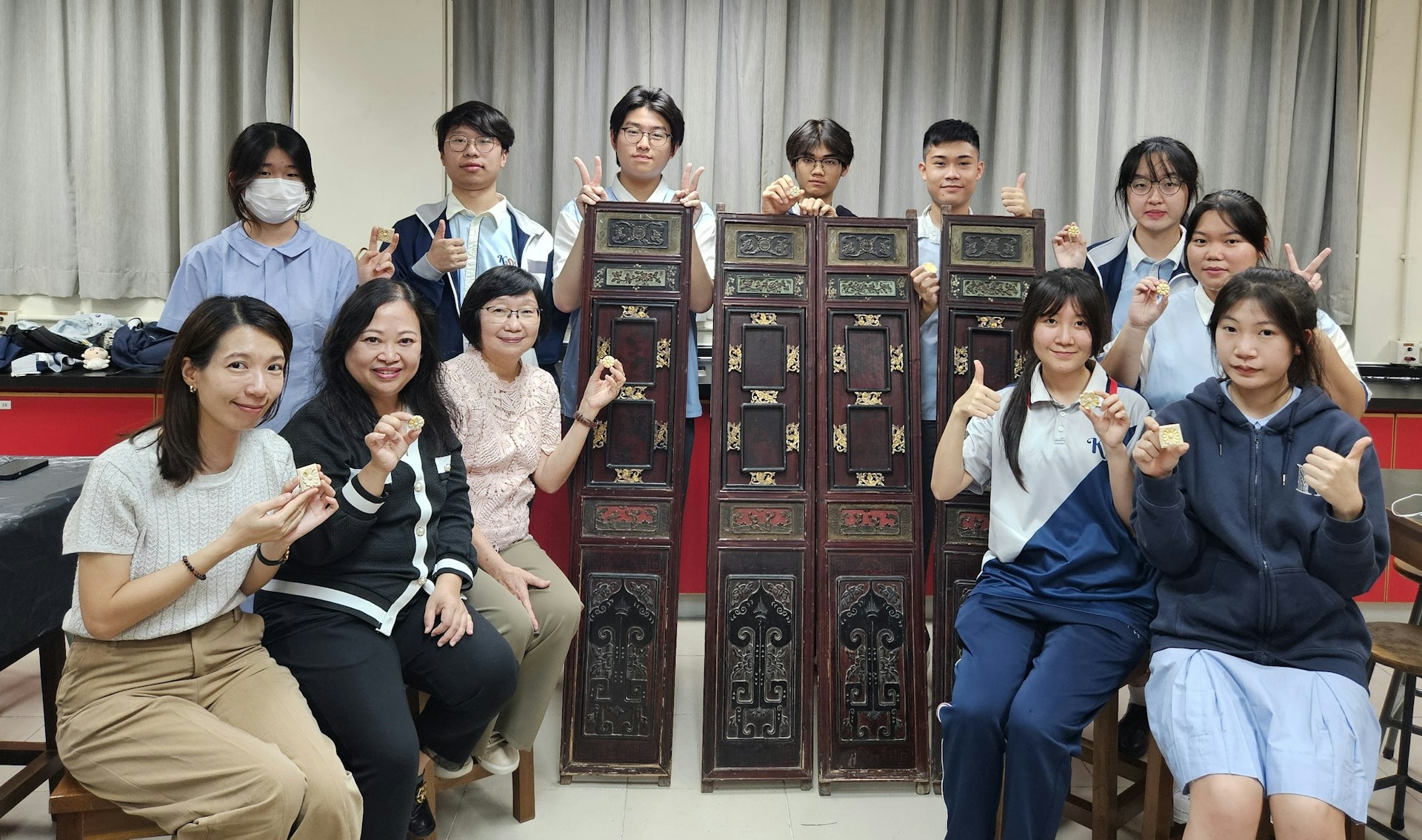 直資聚賢 木雕文物復修體驗班 學習修舊如舊的工匠精神 00002